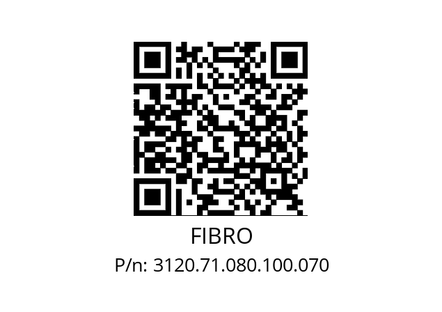   FIBRO 3120.71.080.100.070