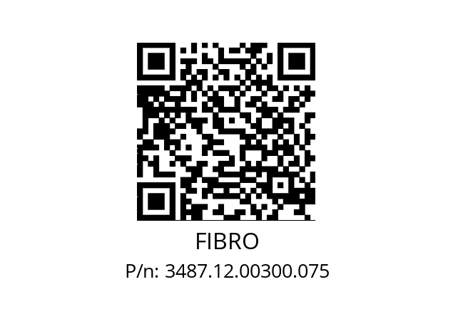   FIBRO 3487.12.00300.075