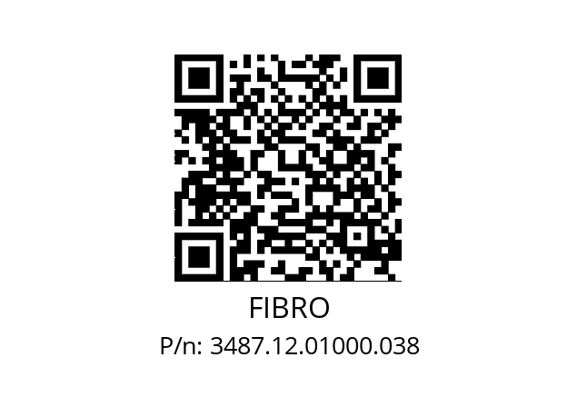   FIBRO 3487.12.01000.038