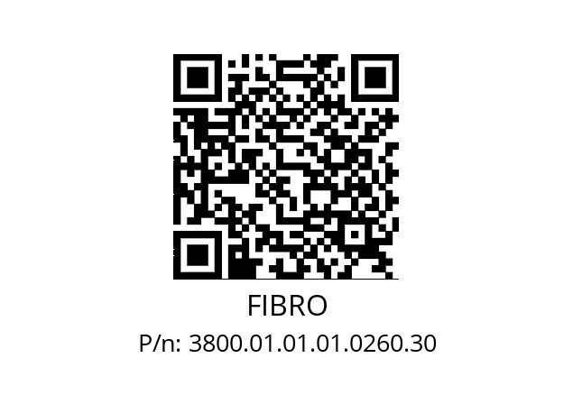   FIBRO 3800.01.01.01.0260.30