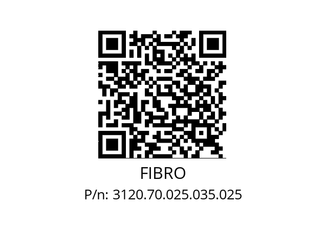   FIBRO 3120.70.025.035.025