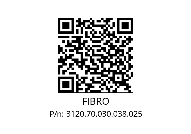   FIBRO 3120.70.030.038.025