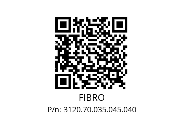   FIBRO 3120.70.035.045.040