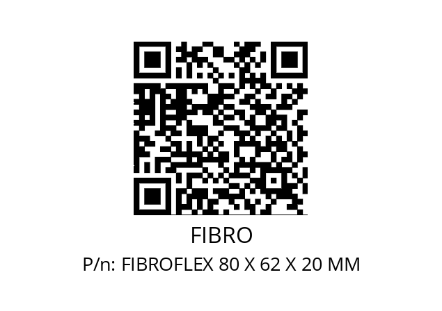   FIBRO FIBROFLEX 80 X 62 X 20 MM