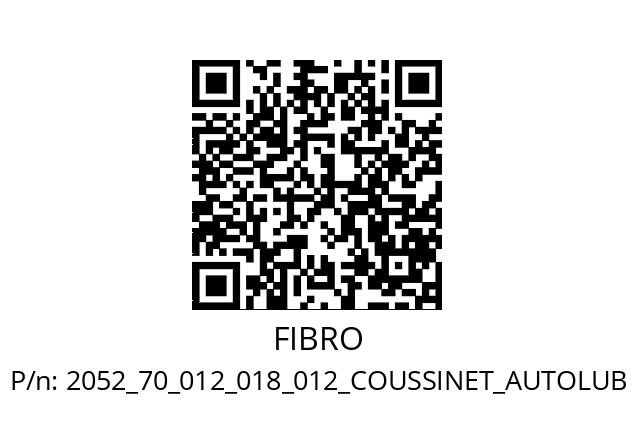   FIBRO 2052_70_012_018_012_COUSSINET_AUTOLUB