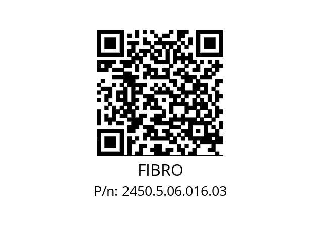   FIBRO 2450.5.06.016.03