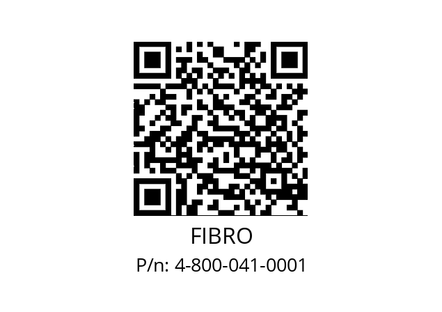   FIBRO 4-800-041-0001