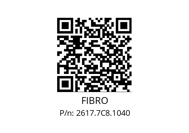   FIBRO 2617.7C8.1040