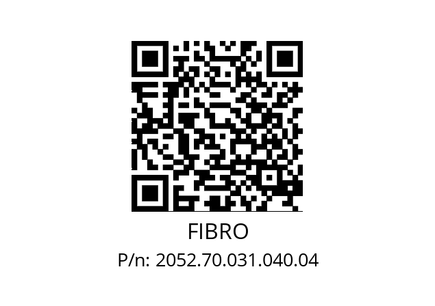   FIBRO 2052.70.031.040.04