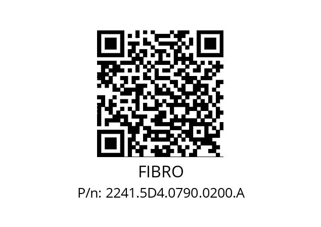   FIBRO 2241.5D4.0790.0200.A