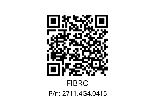   FIBRO 2711.4G4.0415