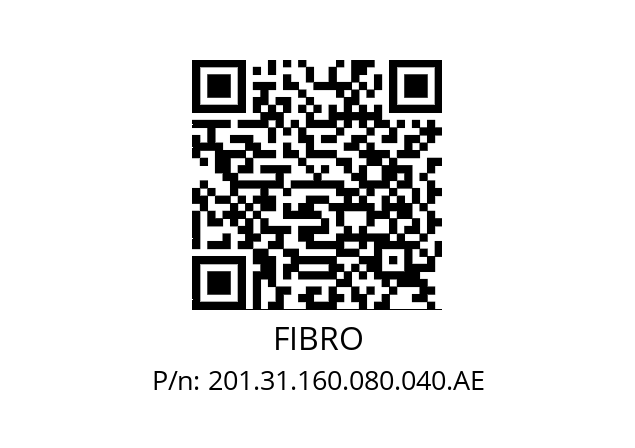   FIBRO 201.31.160.080.040.AE