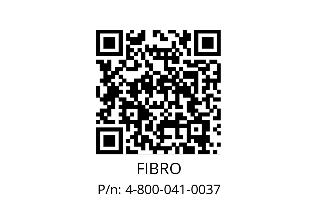   FIBRO 4-800-041-0037