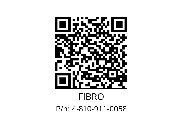   FIBRO 4-810-911-0058