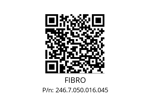   FIBRO 246.7.050.016.045