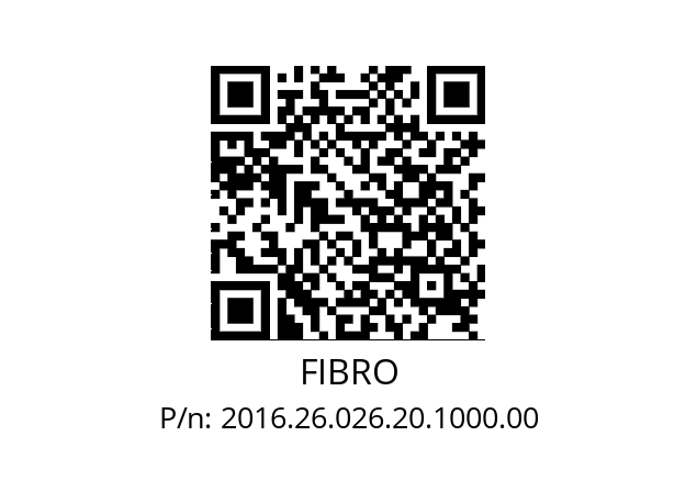   FIBRO 2016.26.026.20.1000.00