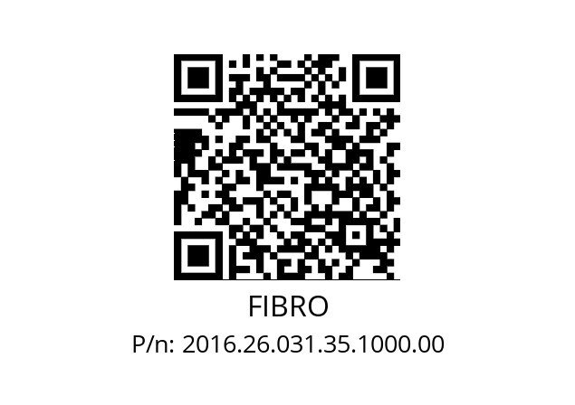   FIBRO 2016.26.031.35.1000.00