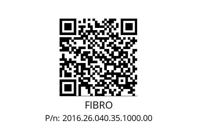   FIBRO 2016.26.040.35.1000.00