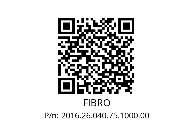   FIBRO 2016.26.040.75.1000.00