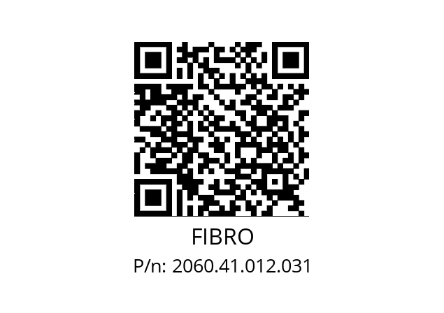   FIBRO 2060.41.012.031