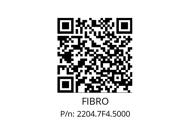   FIBRO 2204.7F4.5000