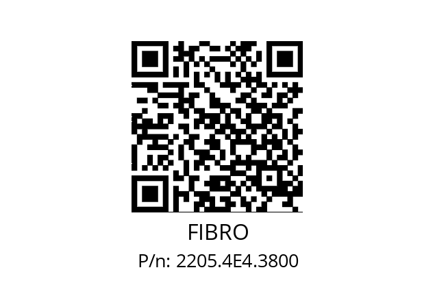   FIBRO 2205.4E4.3800