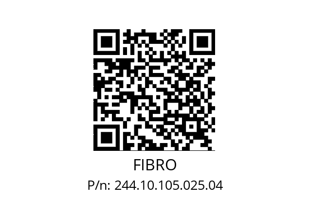   FIBRO 244.10.105.025.04