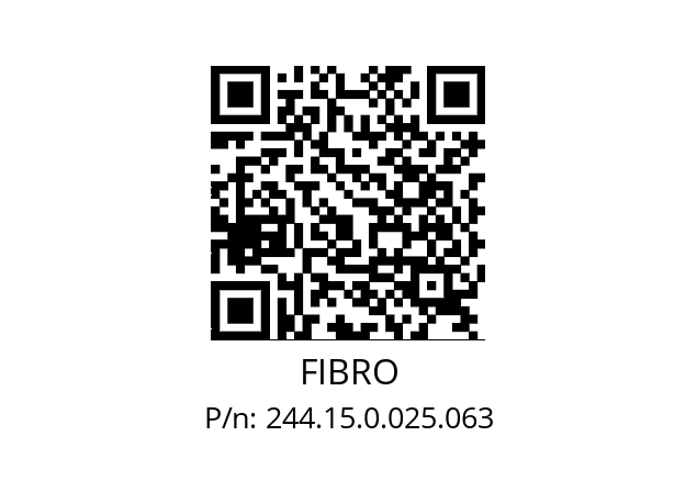   FIBRO 244.15.0.025.063