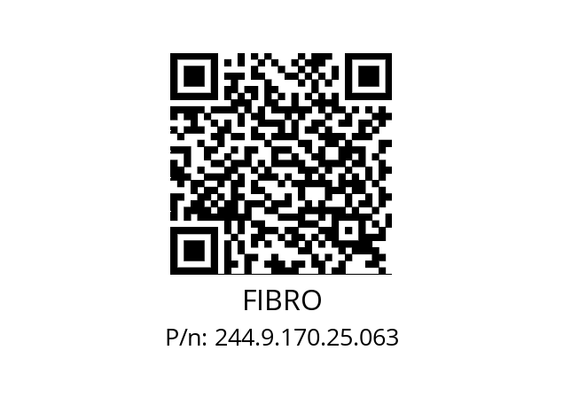   FIBRO 244.9.170.25.063