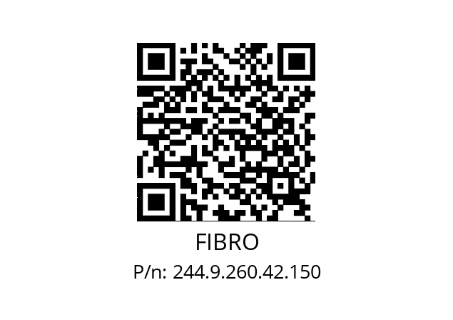   FIBRO 244.9.260.42.150