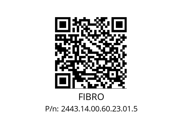   FIBRO 2443.14.00.60.23.01.5