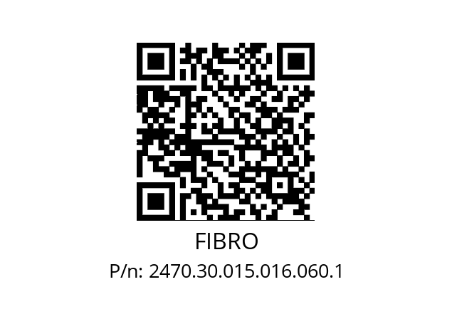   FIBRO 2470.30.015.016.060.1