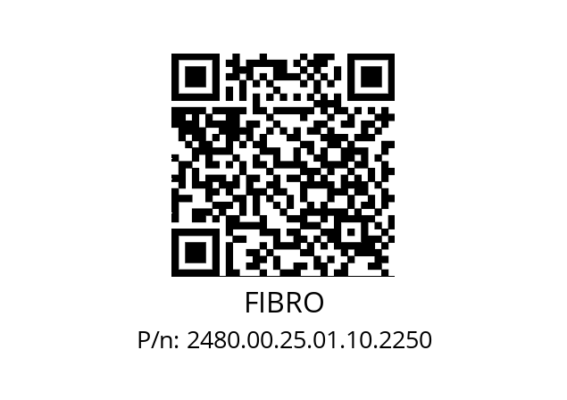   FIBRO 2480.00.25.01.10.2250