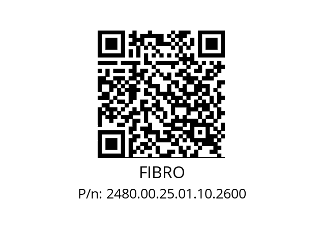   FIBRO 2480.00.25.01.10.2600