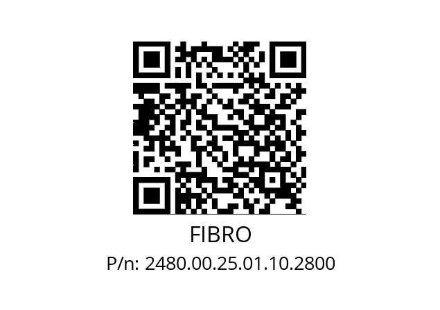   FIBRO 2480.00.25.01.10.2800