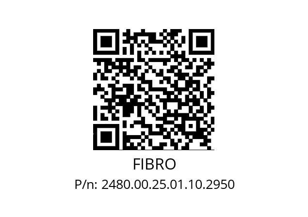   FIBRO 2480.00.25.01.10.2950