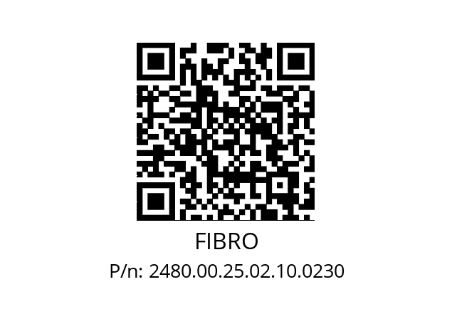   FIBRO 2480.00.25.02.10.0230