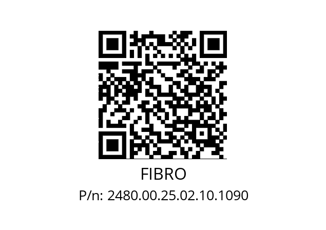   FIBRO 2480.00.25.02.10.1090