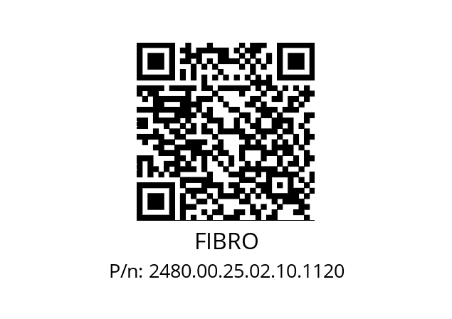   FIBRO 2480.00.25.02.10.1120