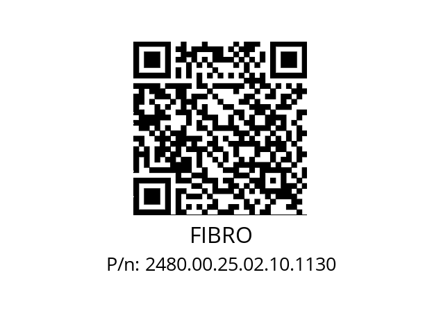   FIBRO 2480.00.25.02.10.1130