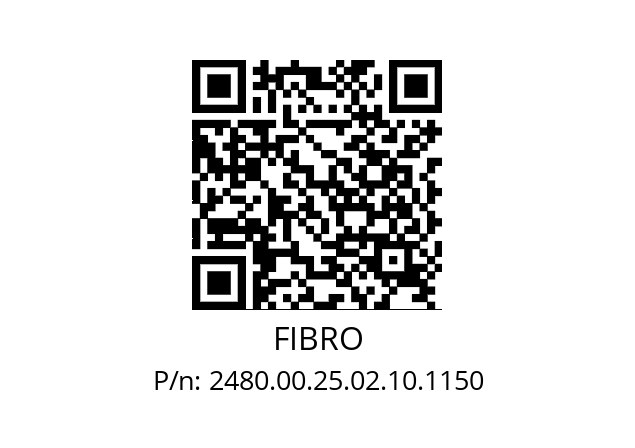   FIBRO 2480.00.25.02.10.1150