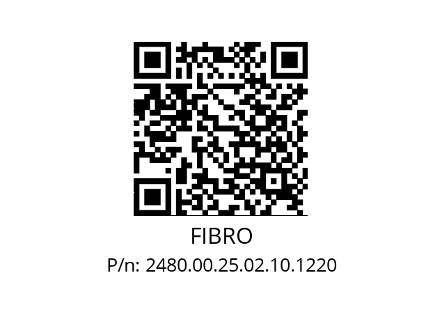   FIBRO 2480.00.25.02.10.1220