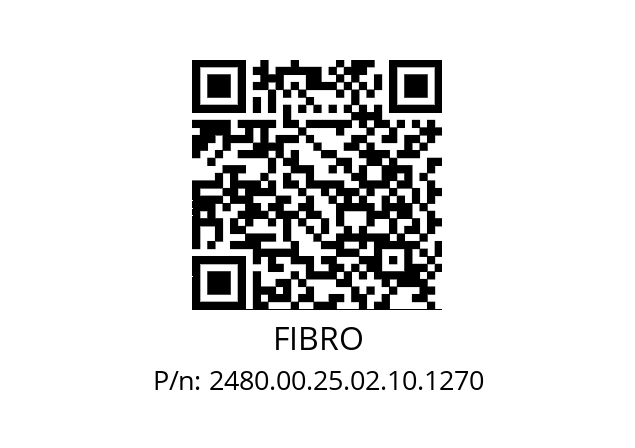   FIBRO 2480.00.25.02.10.1270