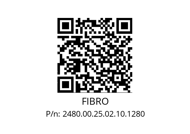   FIBRO 2480.00.25.02.10.1280