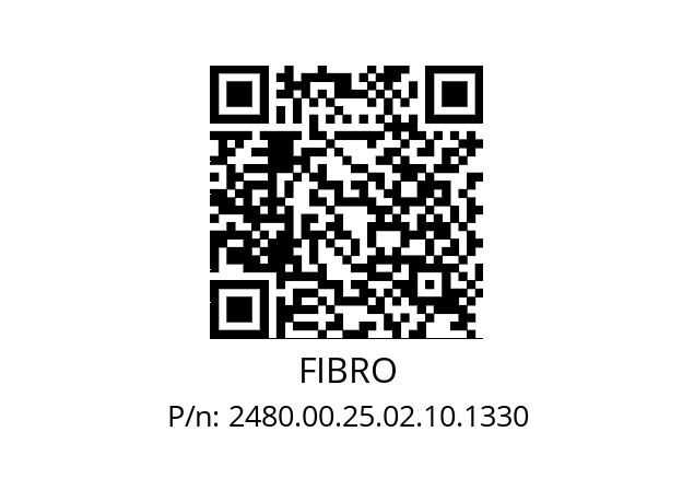   FIBRO 2480.00.25.02.10.1330