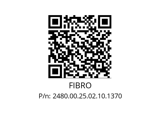   FIBRO 2480.00.25.02.10.1370