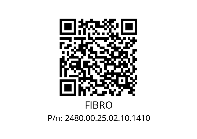   FIBRO 2480.00.25.02.10.1410