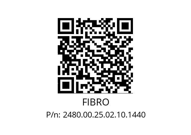   FIBRO 2480.00.25.02.10.1440