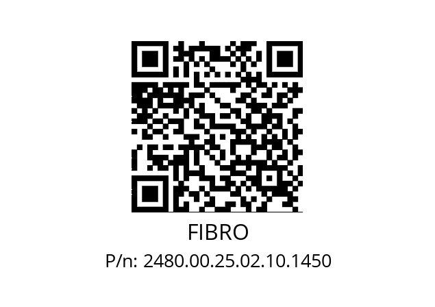   FIBRO 2480.00.25.02.10.1450