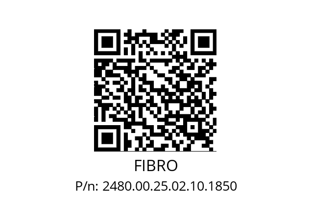   FIBRO 2480.00.25.02.10.1850